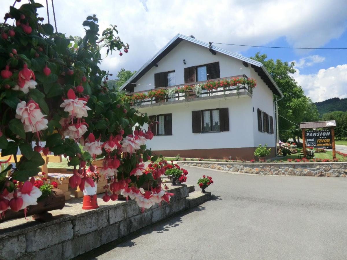 Hotel Pansion Izvor Korenica Exterior foto